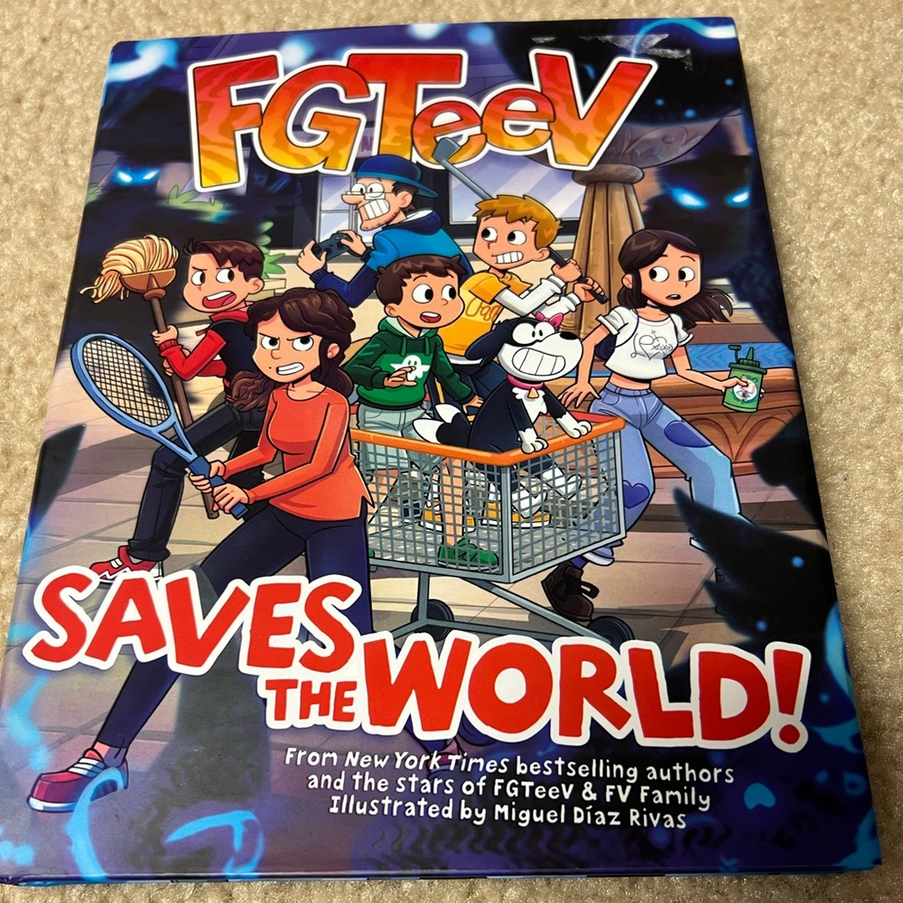 FGTeev Saves the World large comic book
